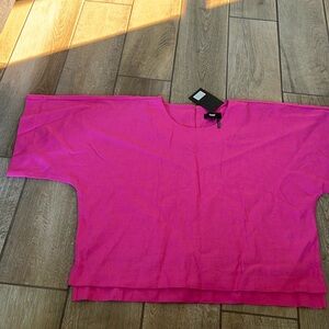 DKNY crop blouse NWT